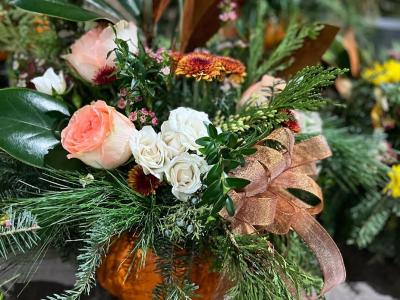 Thanksgiving Floral Arrangement Class November 24th (Monday) 6-7pm